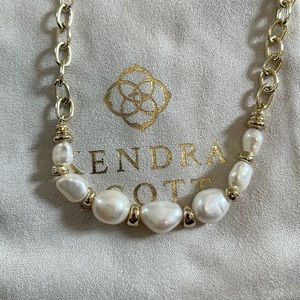Kendra Scott Demi Baroque Pearl Necklace